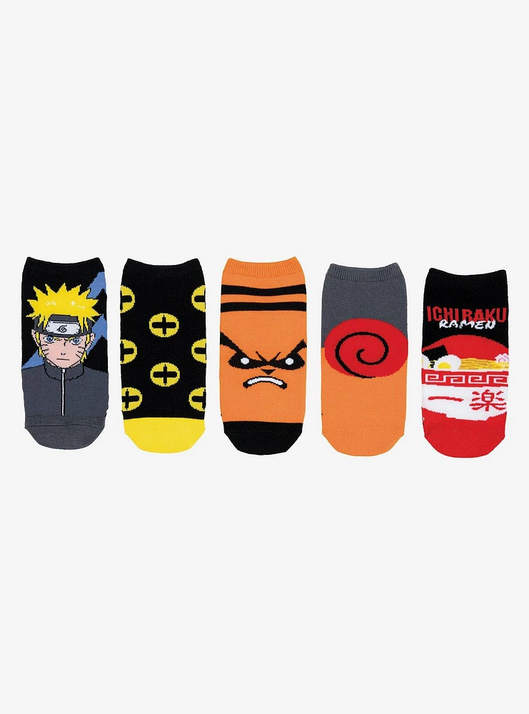 Naruto Shippuden 5-pair Ankle Socks