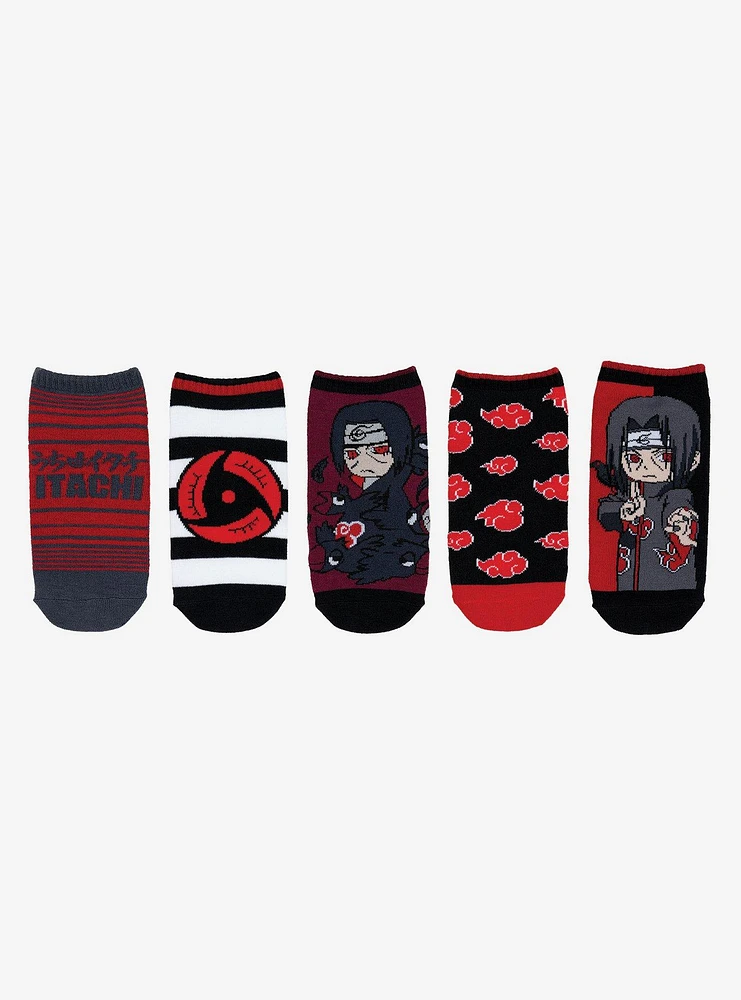 Naruto Shippuden Itachi 5-pair Ankle Socks