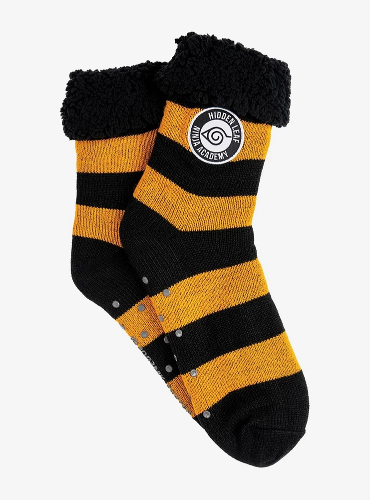 Naruto Shippuden Hidden Leaf Village Slipper Sock