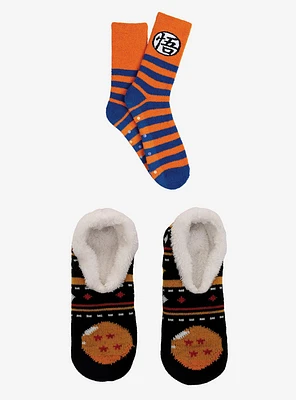 Dragon Ball Super 2-pair Slipper Socks