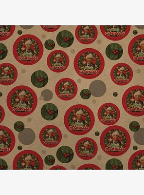 National Lampoon's Christmas Vacation Merry Clarkmas Kraft Wrapping Paper