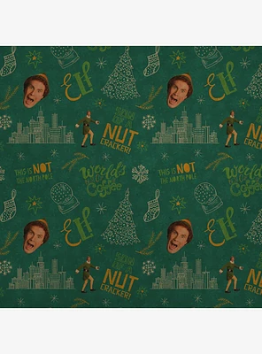 Elf Movie Quotes Kraft Wrapping Paper