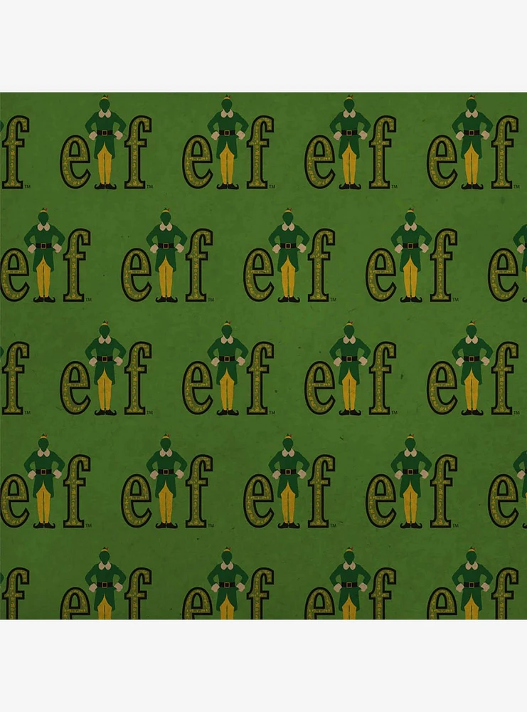 Elf Movie Logo Kraft Wrapping Paper