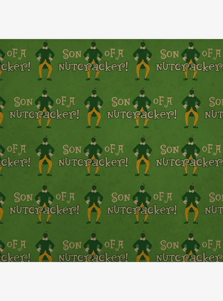 Elf Movie Son of a Nutcracker! Kraft Wrapping Paper