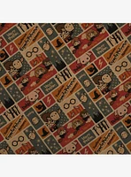 Harry Potter Cute Chibi Kraft Pattern Wrapping Paper