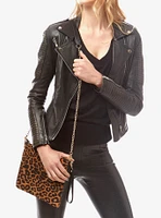 Leopard Print Crossbody Bag