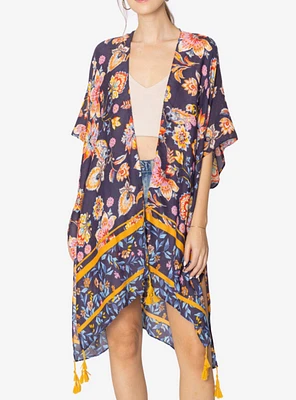 Floral Boho Cardigan Kimono