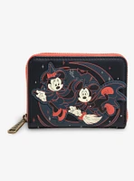 Loungefly Disney Mickey & Minnie Halloween Glow-in-the-Dark Wallet - BoxLunch Exclusive