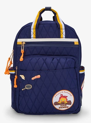 Studio Ghibli® Howl's Moving Castle Calcifer Quilted Backpack - BoxLunch Exclusive