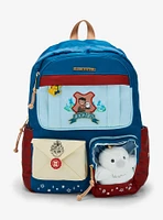 Harry Potter Hogwarts Multi-Pocket Backpack With Hedwig Plush — BoxLunch Exclusive