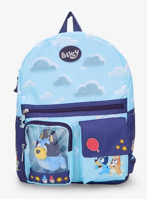 Bluey Scenic Backpack With Bluey Plush — BoxLunch Exclusive