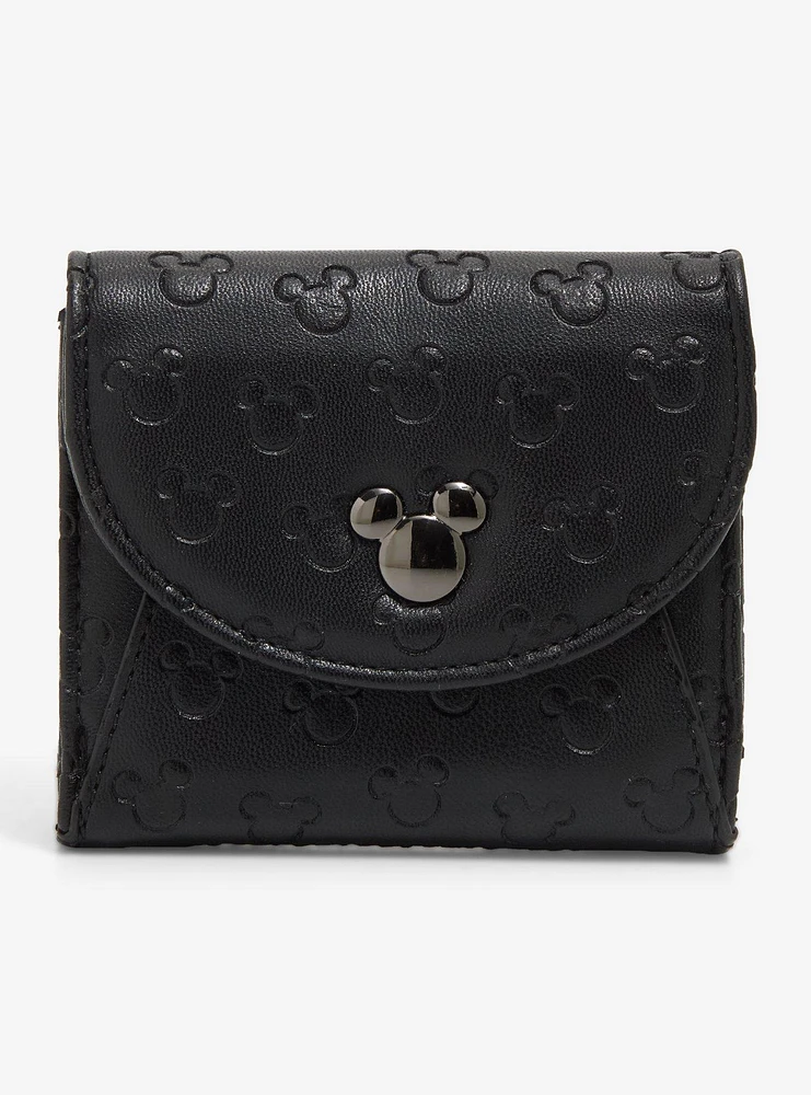 Disney Mickey Mouse Debossed Allover Silhouettes Wallet - BoxLunch Exclusive