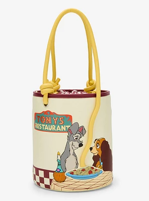 Disney Lady and the Tramp Pasta Dinner Bucket Crossbody Bag - BoxLunch Exclusive