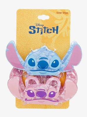 Disney Lilo & Stitch Angel & Stitch Figural Claw Clip Set