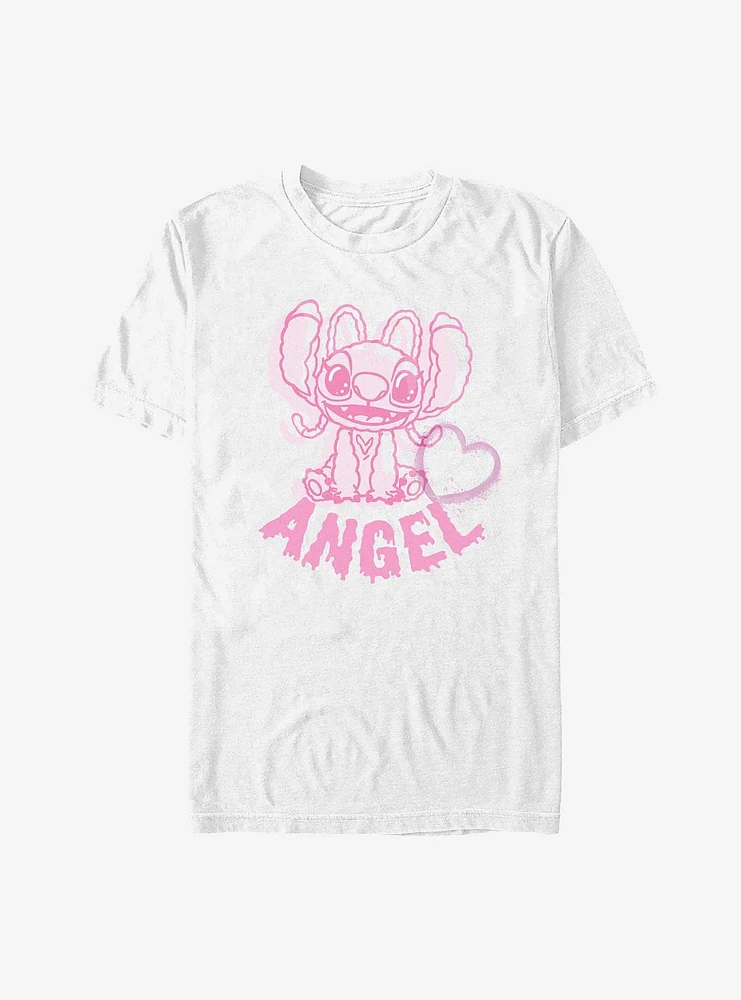 Disney Lilo & Stitch Angel Heart T-Shirt