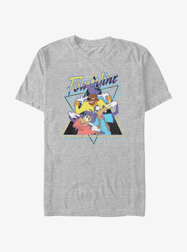 Disney A Goofy Movie Powerline Group Eyes T-Shirt