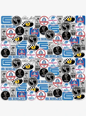 Shelby Cobra 100ct Vinyl Stickers Variety Pack