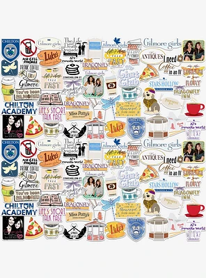 Gilmore Girls 100ct Vinyl Stickers Variety Pack