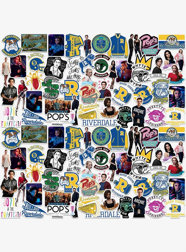 Riverdale 100ct Vinyl Stickers Variety Pack