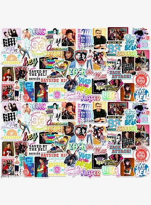 Saved By the Bell 100ct Vinyl Stickers Variety Pack