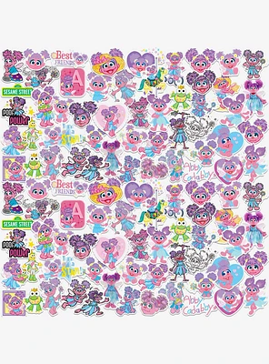 Sesame Street Abby Cadabby 100ct Vinyl Stickers Variety Pack