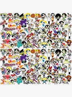 Powerpuff Girls Character 100ct Vinyl Stickers Variety Pack