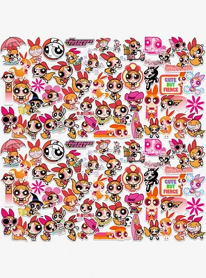 Powerpuff Girls Blossom 100ct Vinyl Stickers Variety Pack