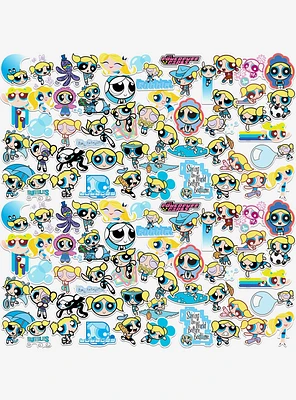 Powerpuff Girls Bubbles 100ct Vinyl Stickers Variety Pack