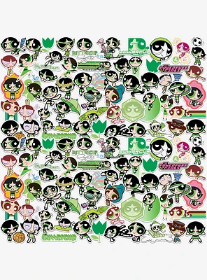 Powerpuff Girls Buttercup 100ct Vinyl Stickers Variety Pack