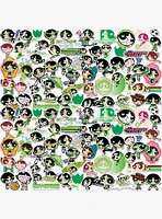 Powerpuff Girls Buttercup 100ct Vinyl Stickers Variety Pack