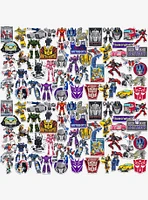 Transformers 100ct Vinyl Stickers Variety Pack