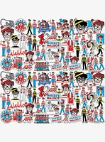 Where's Waldo 100ct Vinyl Stickers Variety Pack