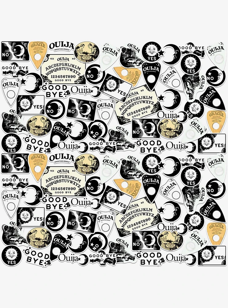 Ouija 100ct Vinyl Stickers Variety Pack