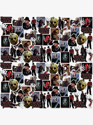 Freddy vs Jason 100ct Vinyl Stickers Variety Pack