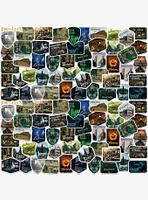 Lord of the Rings Location Badges 100ct Vinyl Stickers Variety Pack