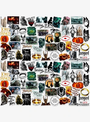 Lord of the Rings Dark Forces 100ct Vinyl Stickers Variety Pack