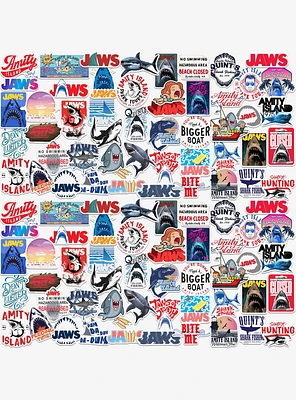 Jaws 100ct Vinyl Stickers Variety Pack