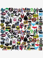 DC Comics Batman 100ct Vinyl Stickers Variety Pack