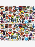 DC Comics Superman 100ct Vinyl Stickers Variety Pack