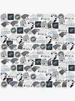 Game of Thrones House Stark 100ct Vinyl Stickers Variety Pack