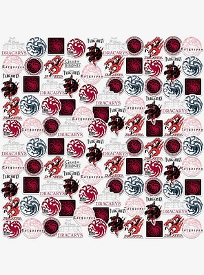 Game of Thrones House Targaryen 100ct Vinyl Stickers Variety Pack