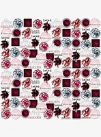 Game of Thrones House Targaryen 100ct Vinyl Stickers Variety Pack