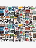 Seinfeld 100ct Vinyl Stickers Variety Pack