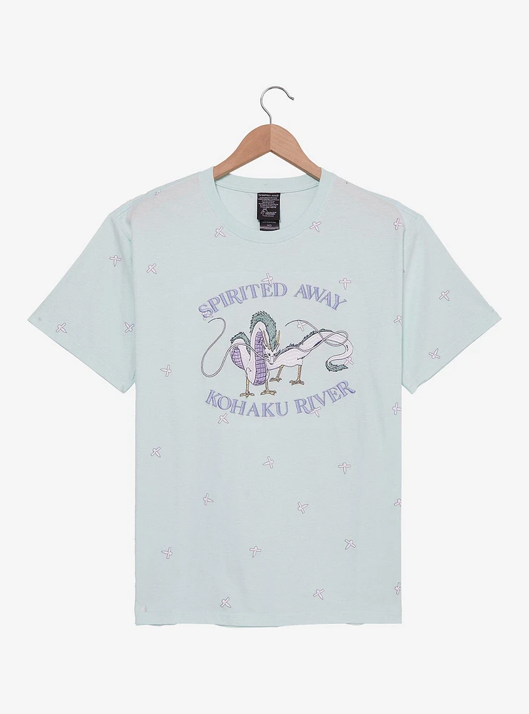 Our Universe Studio Ghibli® Spirited Away Embroidered Haku T-Shirt - BoxLunch Exclusive