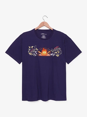 Her Universe Studio Ghibli® Howl's Moving Castle Calcifer Lineup Women's Plus T-Shirt