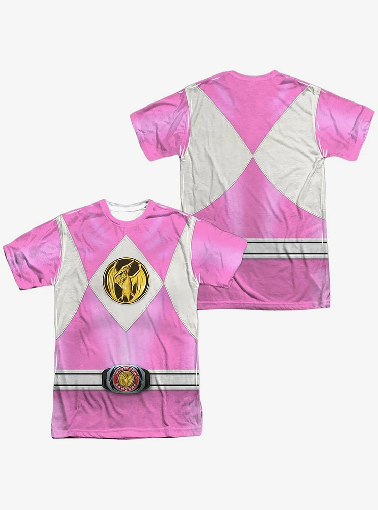 Mighty Morphin' Power Rangers Ranger Emblem Sublimated T-Shirt