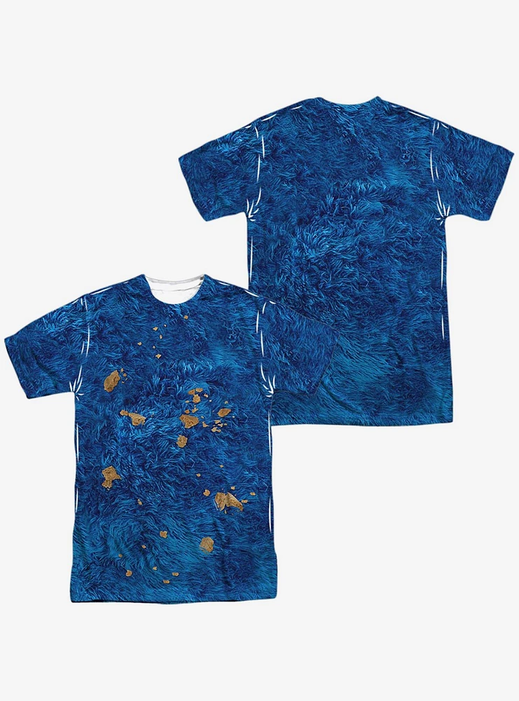 Sesame Street Cookie Monster Costume Sublimated T-Shirt