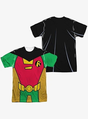 DC Comics Teen Titans Go! Robin Costume Sublimated T-Shirt