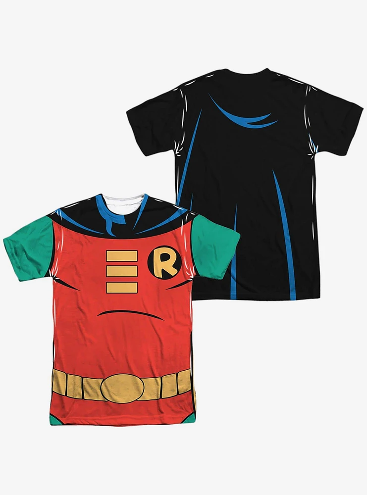 DC Comics Batman The Animated Series Robin Costume Sublimated T-Shirt