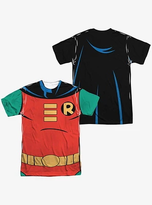 DC Comics Batman The Animated Series Robin Costume Sublimated T-Shirt